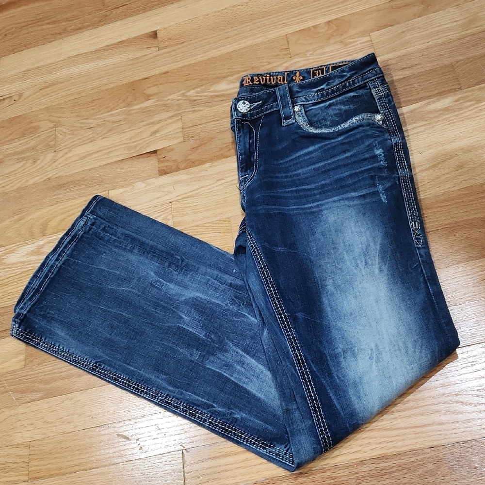 ROCK REVIVAL Blue Jeans